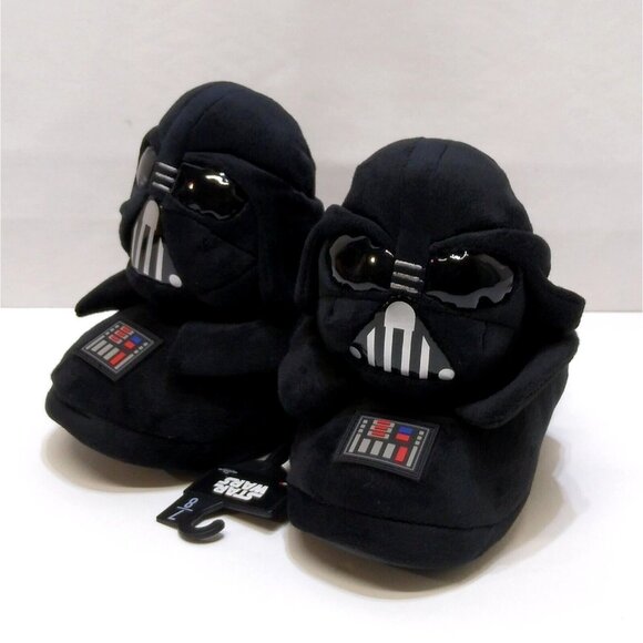 Star Wars Men's 3D Darth Vader Character Slippers Size 7/8 Standard Width NWOT - Picture 1 of 4